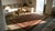 1920s Brown Geometric Tribal Antique Persian Malayer Rug 4'8" X 5'6" Handknotted Wool Carpet For Sale - Image 10 of 10