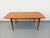Tan Scandinavian-Style Rectangular Dining Table in Teak with Extensions, 1950s-1960s For Sale - Image 8 of 18
