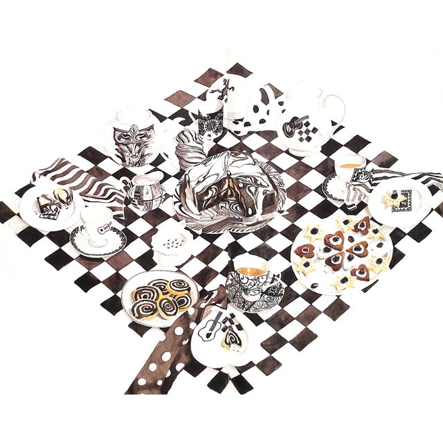 "A Proper Tea" 1987 Isles, Joanna For Sale - Image 11 of 12