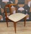 Wood Danish Teak Off-White Juliane Dining Chair by Johannes Andersen for Uldum Møbelfabrik, 1970s For Sale - Image 7 of 11