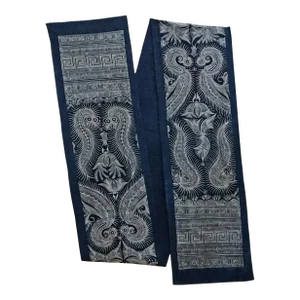 Vintage Chinese Minority Batik Textile Table Runner