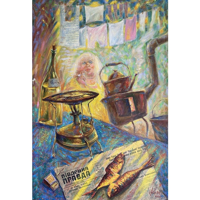 Oil Painting Communal Pustil'nik Vadim For Sale - Image 4 of 15