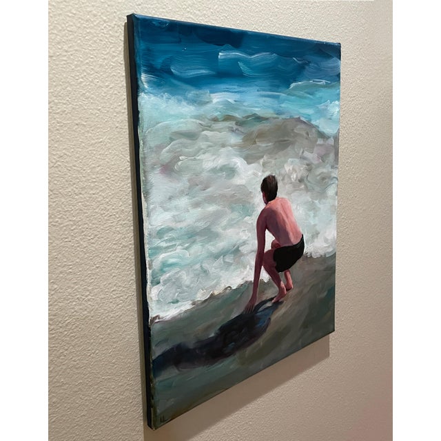 The End of a Low Tide, Oil on Linen by Kory Alexander For Sale In Los Angeles - Image 6 of 8