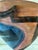 Vintage Post Modern Hand Painted Abstract Ceramic Vase For Sale - Image 10 of 10