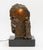 W. Lachner Jugendstil Patinated Bronze Table Clock For Sale - Image 9 of 9