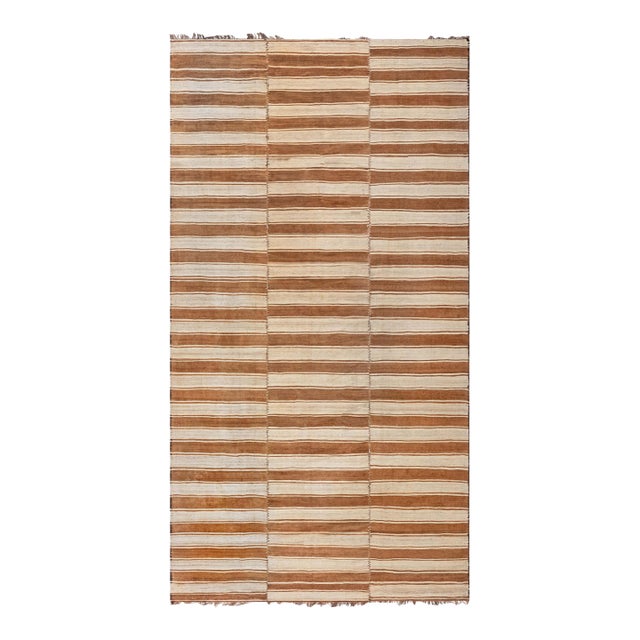 Doris Leslie Blau Vintage Turkish Kilim Rug For Sale