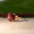 Metal 6Ct Star Ruby Cabochon Ring With Diamond Accents: Solid 14k Gold, Size 6.75 For Sale - Image 7 of 10