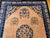 Early 20th Century Art Deco Chinese Rug, Handwoven Wool Pile, Apricot & Navy, Lotus Motif, 8' x 11' For Sale - Image 11 of 18