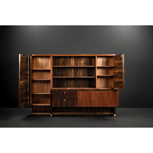 Bauhaus Art Deco Cabinet by Bruno Paul for Deutsche WK Möbel, 1930s For Sale - Image 3 of 18