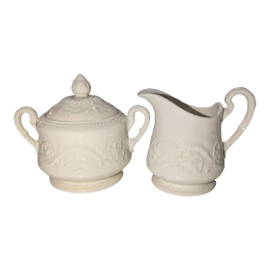 1920s Wedgwood Patrician Sugar & Creamer