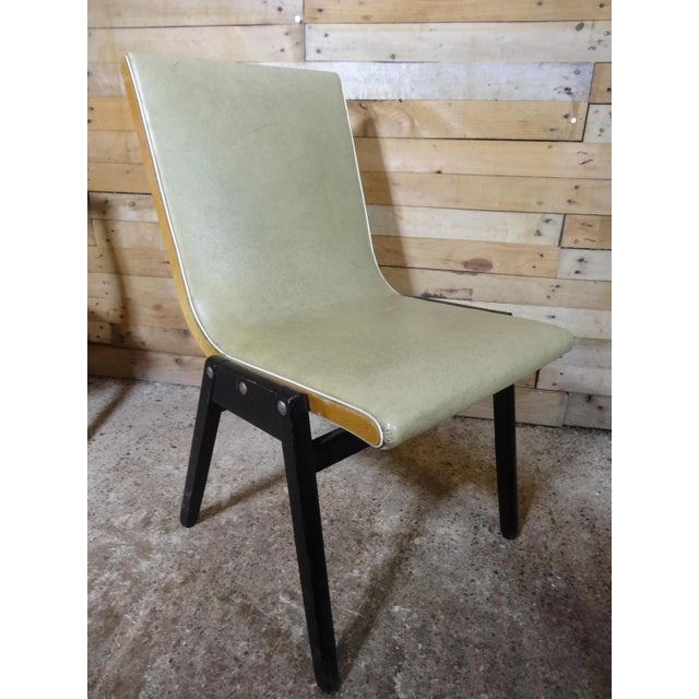 Ebonised Dining Chairs from Stako, 1950s, Set of 4 For Sale - Image 14 of 15