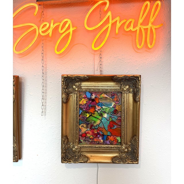 "Air Elephant" is an original acrylic painting by contemporary artist Serg Graff, created in his unmistakable fantasy...