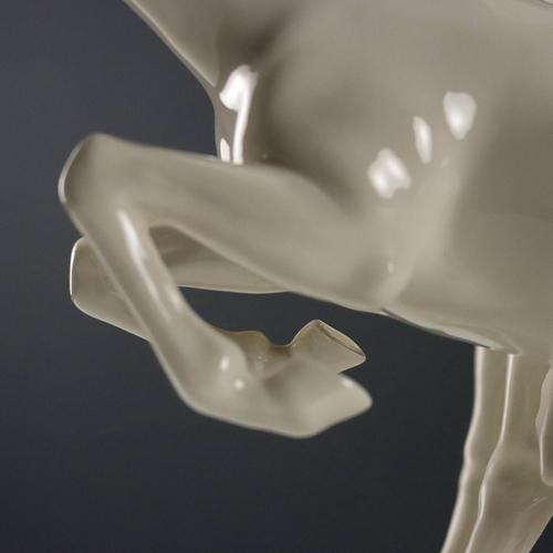 Porcelain Horse Group from Hutschenreuther For Sale - Image 5 of 9