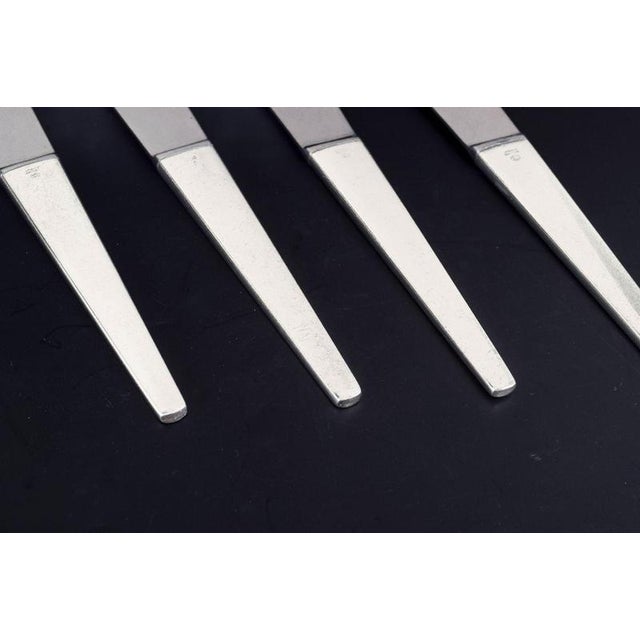 Caravel Dinner Knives by Henning Koppel for Georg Jensen, 1940s, Set of 4 For Sale - Image 3 of 5
