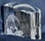 Transparent Vtg. Steuben Our Love Sculpture For Sale - Image 8 of 15
