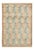 Mogul Collection Hand-Knotted Area Rug - Brown 4' 1" x 5' 10" For Sale