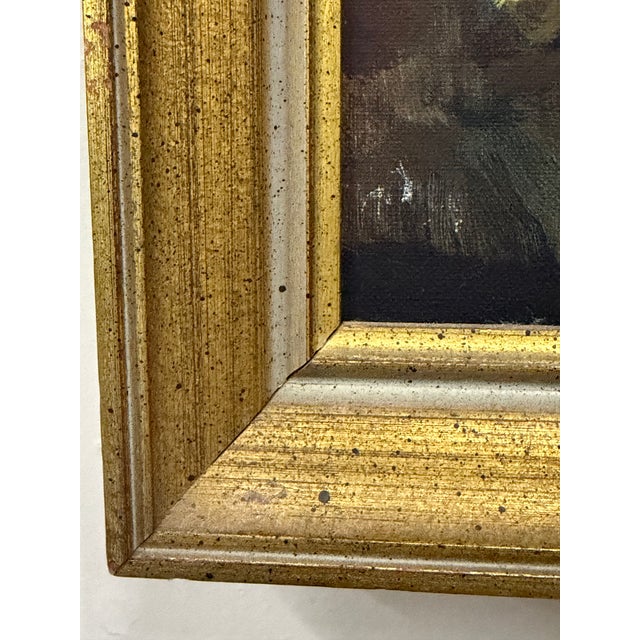 Mid 20th Century J.W.. Orth "Yellow Mums" Original Painting For Sale - Image 4 of 8