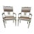 Pair of Dorothy Draper for Kindel Forum Chairs- Hollywood Regency Armchairs For Sale