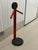 Vintage Modern Red and Black Metal Valet Coat Rack, 1980s For Sale - Image 10 of 18