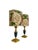 Table Lamps in Brass and Green Metal by Einar Bäckström, 1950, Set of 2 For Sale - Image 4 of 13