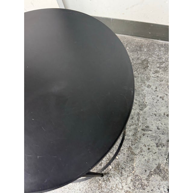 2010s Room & Board Slim Metal Side Tables, Pair For Sale - Image 5 of 12