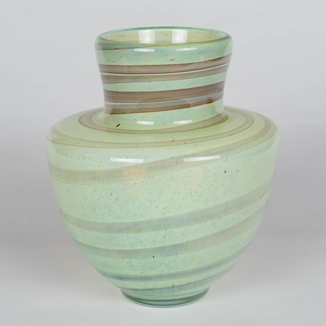 Glass Mdina Art Glass Vase For Sale - Image 7 of 15