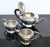 Metal Circa 1930s Hallmark English George I Style Silverplate Tea Set Bakelite Handles- 3 Pieces For Sale - Image 7 of 10