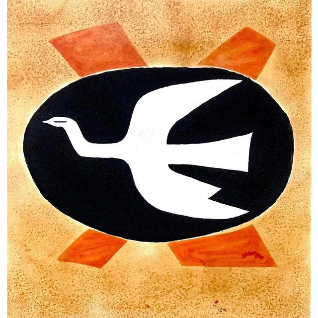 Georges Braque, The Firebird (Bird XIII), 1958, Etching For Sale - Image 6 of 8