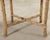 Pair of Danny Ho Fong Organic Modern Rattan Marble Tables For Sale - Image 13 of 18