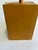 Tan Hand Painted Folk Art Wooden House Box With Drawer Signed by Artist For Sale - Image 8 of 8