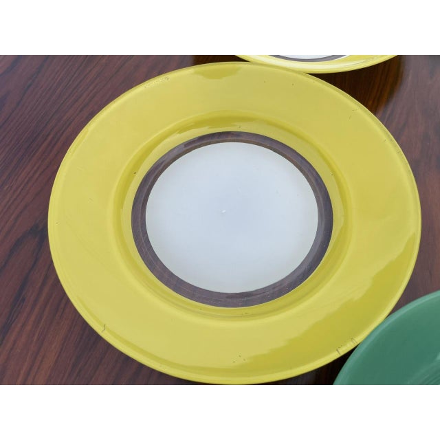 Green Mid-Century Modern Soup Plates from Duralex, 1960s, Set of 6 For Sale - Image 8 of 18