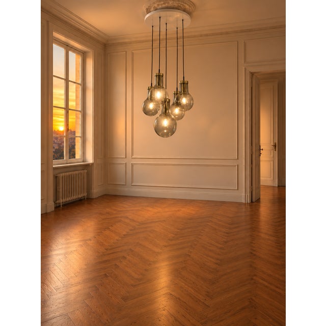 Maxi Globe Pendant Light from Raak Amsterdam, Netherlands, 1968, in Flawless conditions. Designed 1960 to 1969 This piece...