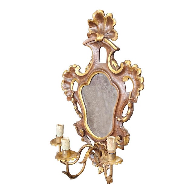 Early 20th Century Venetian Wall Lights, Set of 2 For Sale - Image 4 of 6