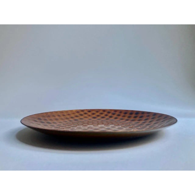 Ketura Crafts Israel Enameled Copper Dish, 1970's For Sale In New York - Image 6 of 12