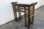 Hollywood Regency Asian Distressed Painted Small Narrow Console Entry Table 6150 For Sale - Image 14 of 18