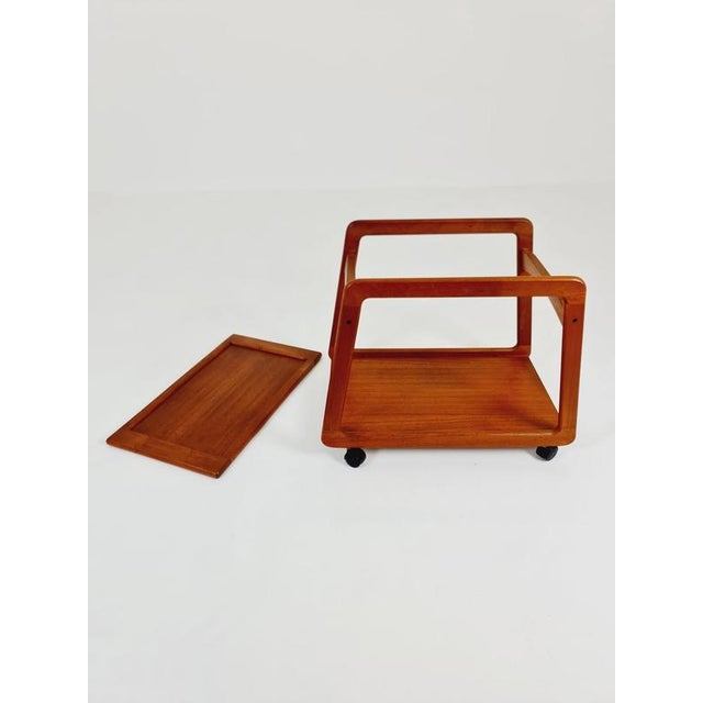 Vintage Danish Trolley in Teak from Sika Mobler, 1960s For Sale - Image 17 of 18