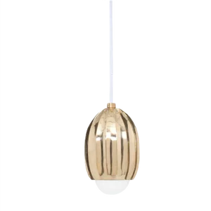 Poppy Pendant Light in Lost Wax Cast Brass by Fred&Juul