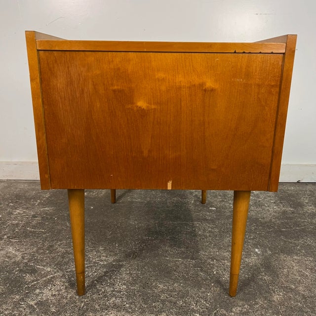 Edmund Spence End Table Nightstand Swedish Modern For Sale - Image 10 of 12