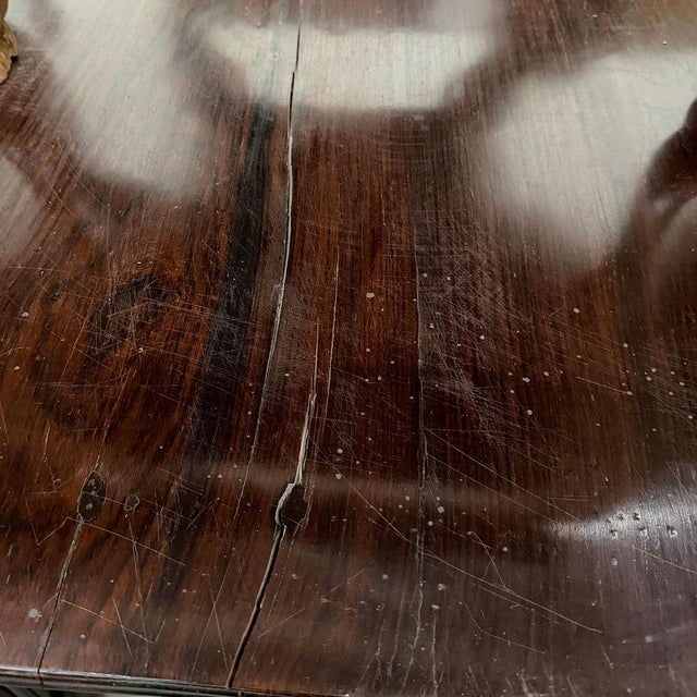 Anglo Indian Rosewood Rectangular Dining Table For Sale - Image 10 of 12
