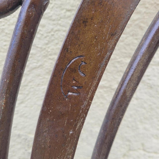 Genoese Bed in Painted Iron, 1800s For Sale - Image 6 of 18