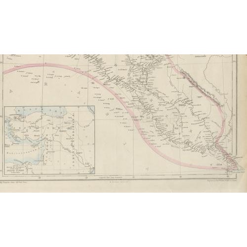 Armenia & Kurdistan Map, 1850 For Sale - Image 4 of 10