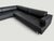 Quadra Black Leather Sectional Sofa by Poltrona Frau, 2005 For Sale - Image 15 of 18