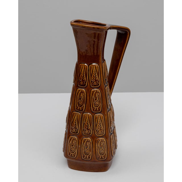 20th Century German 'W. Germany'' Ceramic Vase For Sale - Image 11 of 18