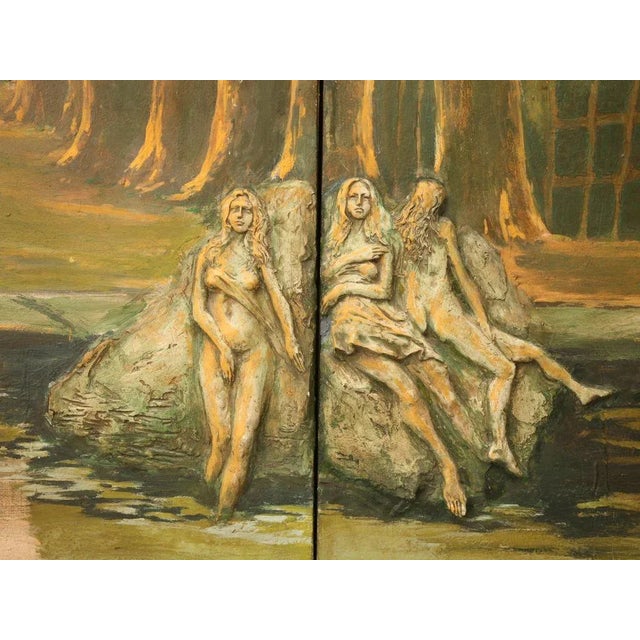 3-D Garden of Versailles Two-Panel Wall Mural For Sale - Image 11 of 11