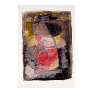 Portrait of Magellan in Profile in Acrylic on Paper by Ricardo De Silva For Sale