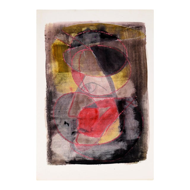 Portrait of Magellan in Profile in Acrylic on Paper by Ricardo De Silva For Sale