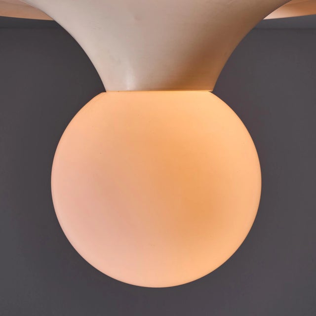 1960s Flos Achille & Pier Giacomo Castiglioni White 'Light Ball' Ceiling Lamp For Sale - Image 11 of 13