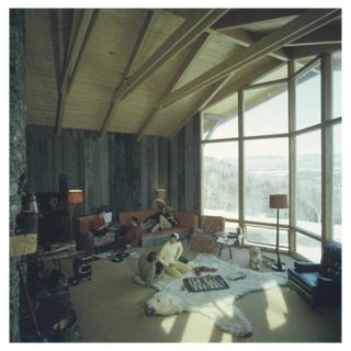 Slim Aarons, On the Sugarbush Slopes, Estate Stamped Photographic Print, 1960 / 2020s For Sale