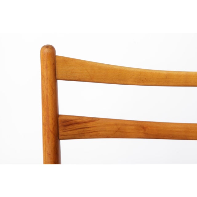 Single vintage dining chair by Lübke, Germany, 1970s. Only 1 chair available. A beautiful and timeless chair with a sturdy...