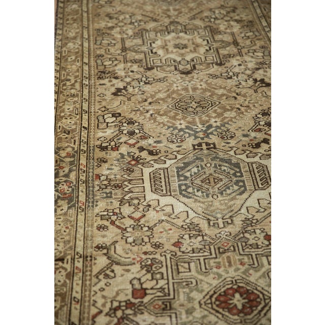 Traditional Vintage Distressed Karaja Rug Runner - 3'5" X 10'6" For Sale - Image 3 of 8